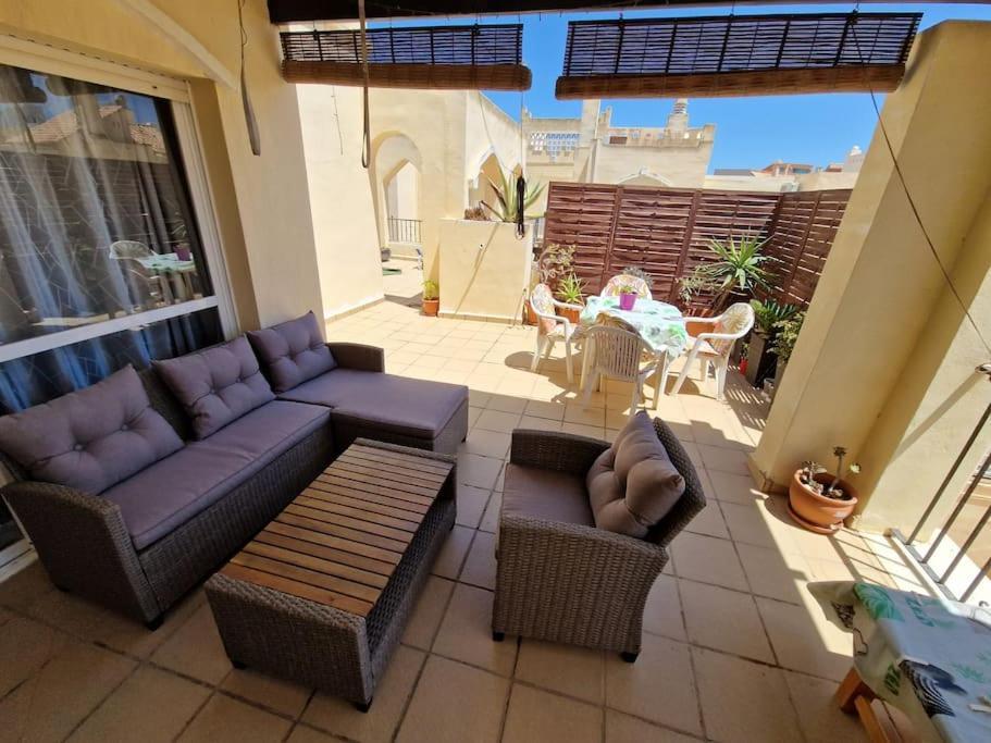 Atico En La Playa Apartman Roquetas de Mar Kültér fotó